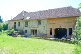 1305 - RAVISSANTE MAISON EN PIERRES AVEC EXTENSION BOIS AUX ENVIRONS DE FIGEAC SUD (LOT)