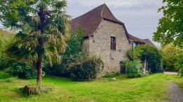 1513 - BELLE MAISON EN PIERRES ET SES DEUX GITES ET SA PISCINE, SUR 7871 m2, PROCHE DE FIGEAC (LOT)